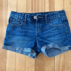 Girls GAP jean shorts